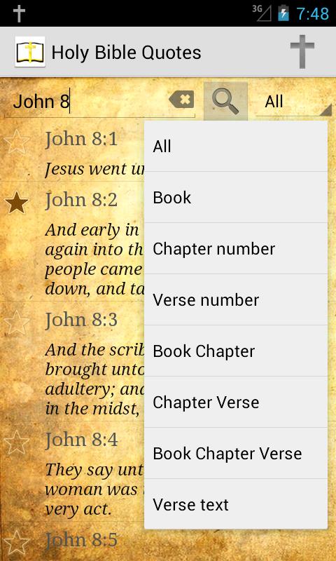 Daily Bible Verse KJV Screen 2