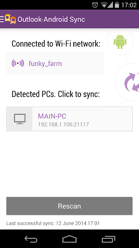 Outlook-Android Sync