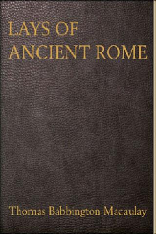 Horatius Lays of Ancient Rome