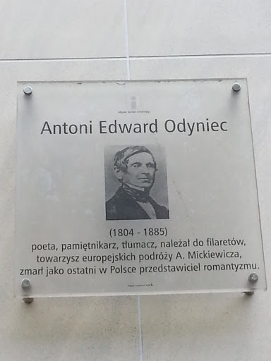 Tablica Antoni Edward Odyniec