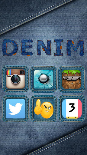 DENIM HD NOVA APEX ADW THEME