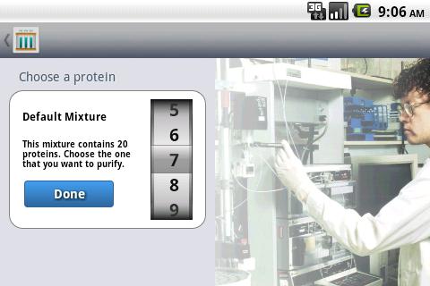 Protein Purification for Phone