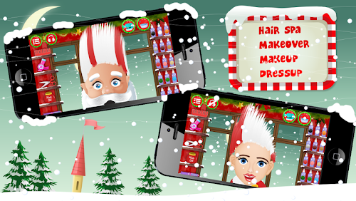 Android application Santa Hair Saloon Lite screenshort