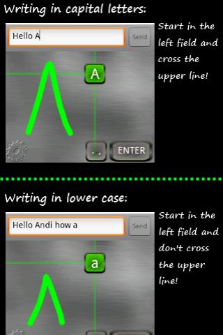    G-board Lite (Gesture Input)- screenshot  