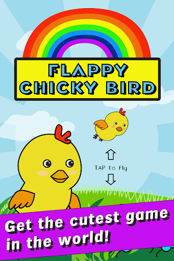 Chicky Bird in Rainbow Land