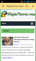 Naija Blogs Nigeria APK Ảnh chụp màn hình #11