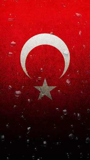 Turkey flag water effect LWP