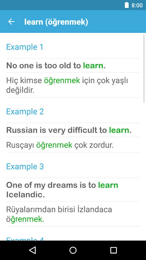 Turkish DictionaryTranslator Android Apps on Google Play