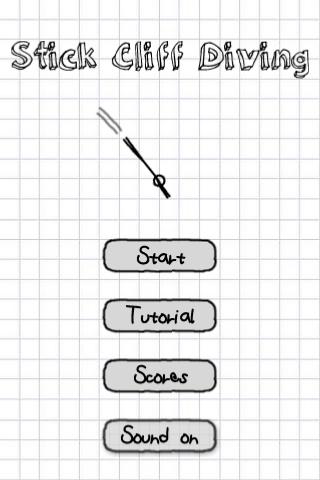 Stickman Cliff Diving Screen 1
