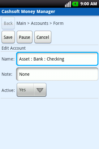 Cashsoft® Accounting Software Screen 3