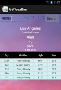 Free Get Weather APK for PC
