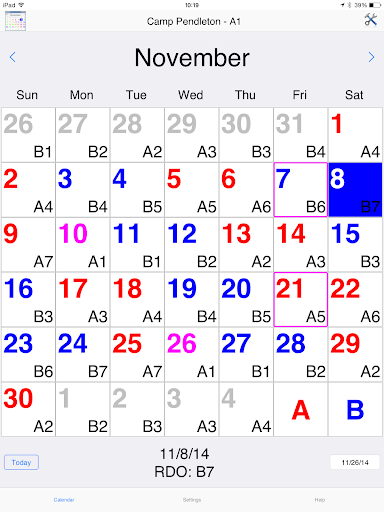 免費下載生產應用APP|ShiftCal®: Camp Pendleton Fire app開箱文|APP開箱王