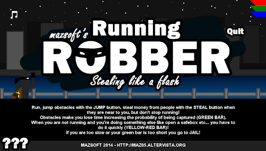 Running Robber Screenshots 2
