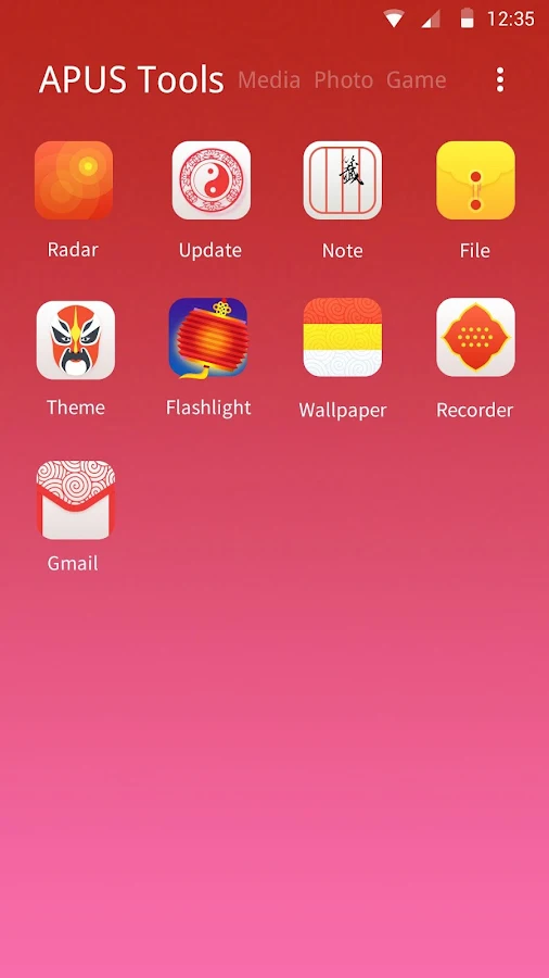 Lunar New Year theme for APUS - screenshot