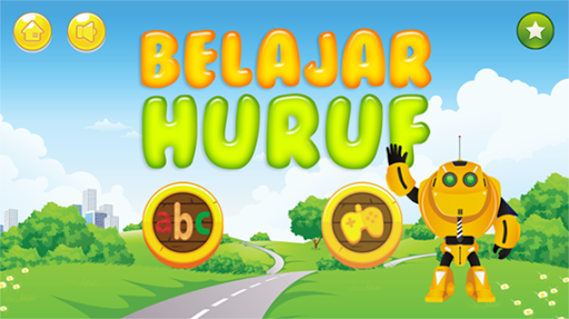 Belajar Huruf Besar Kecil APin