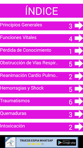 Manual primeros auxilios