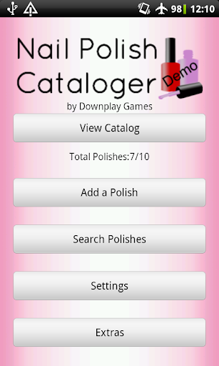 Nail Polish Cataloger Demo