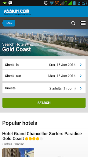 Gold Coast Hotels Comparison
