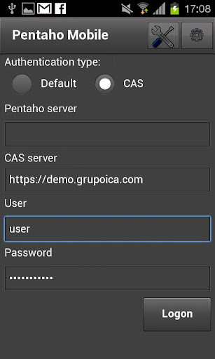 Pentaho Mobile Client