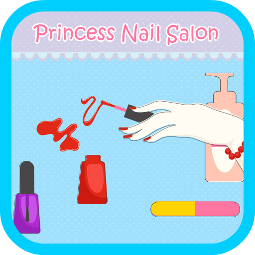 Princess Nail Salon Games Free 休閒 App LOGO-APP開箱王