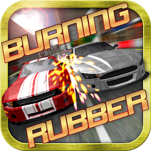 Burning Rubber High Speed Race logo