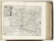 Plattegrond van Rouen, ca. 1693-1696