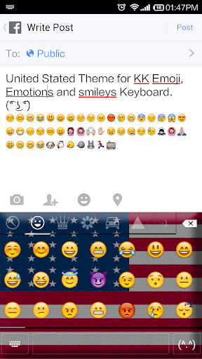 【免費個人化App】United States Emoji Keyboard-APP點子