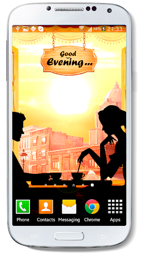 Retro Cafe Live Wallpaper Free