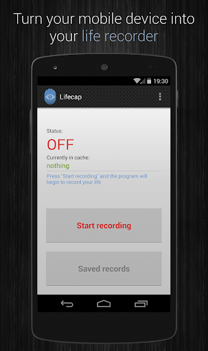 Loop audio recorder: Lifecap