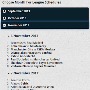 Soccer League Match Fixtures Screenshots 8