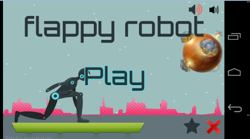 flappy robot run