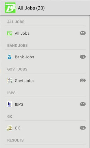 government jobs and bank jobs
