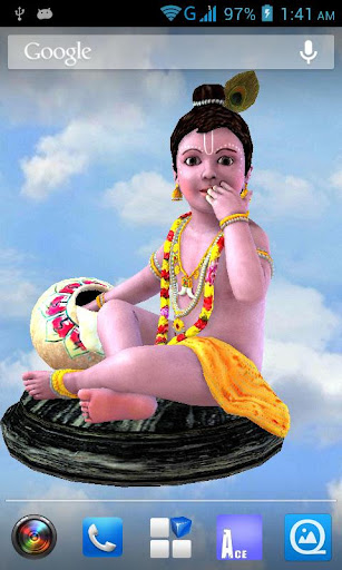 Krishna 3D Live Wallpaper