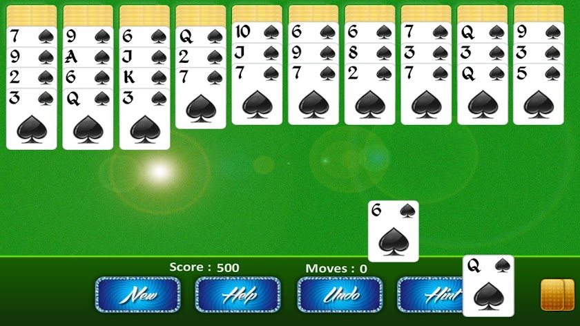 Spider Solitaire HD Screen 2
