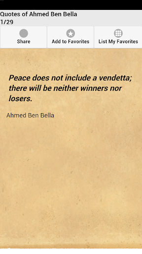 Quotes of Ahmed Ben Bella