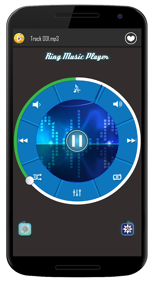Android application Music Player screenshort
