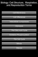 Biology Cell Terms APK capture d'écran Thumbnail #7