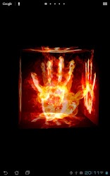 Fire Touch 3D Live Wallpaper