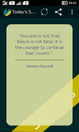 Todays Success Quote