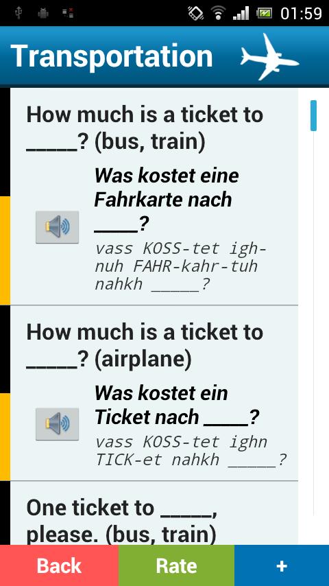 German phrasebook (free) - Android Apps on Google Play