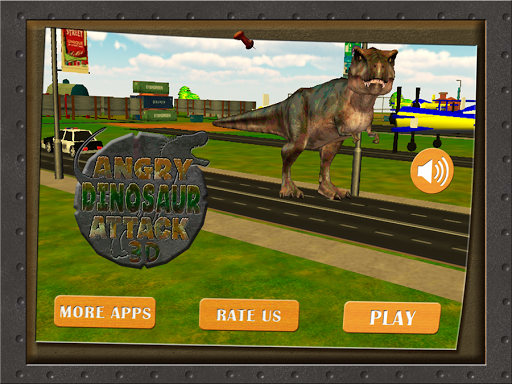 免費下載模擬APP|Angry Dinosaur City Attack 3D app開箱文|APP開箱王