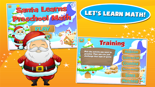 Santa Preschool Math Games