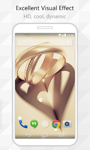 Love Rings Live Wallpaper