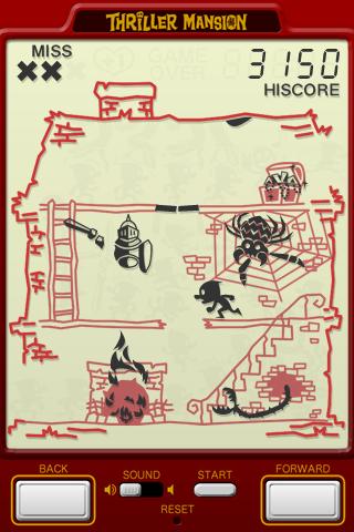 THRILLER MANSION Screen 2