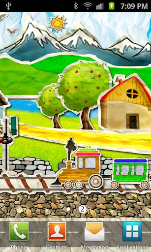 免費下載個人化APP|Paper Train Live Wallpaper app開箱文|APP開箱王