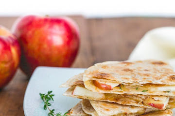 Apple and Gouda Quesadillas