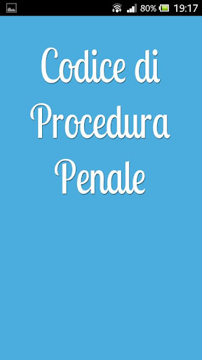 Codice di Procedura Penale