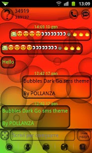 How to download GO SMS Bubbles Dark Theme patch 1.0 apk for laptop
