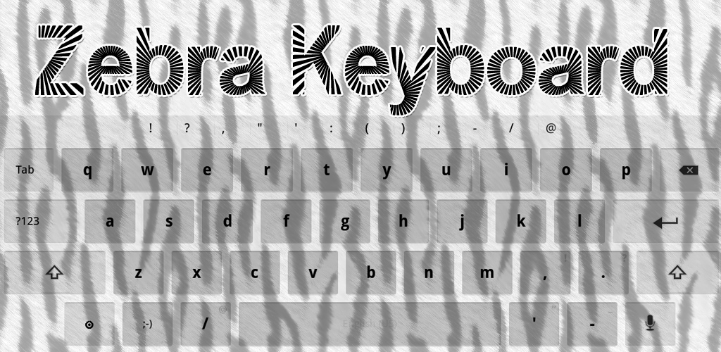 Zebra Keyboard Latest version for Android Download APK