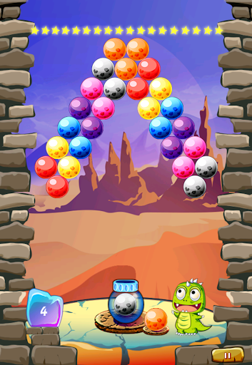 【免費休閒App】Bubble Shooter: Dinosaur Eggs-APP點子